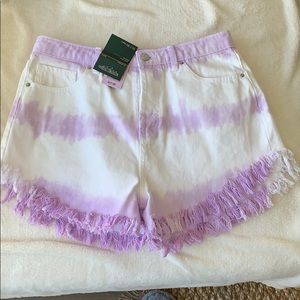 NWT Women’s Wild Fable tie dye jean short